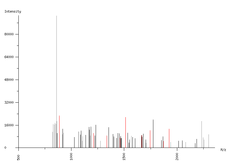 Mass spectrometry diagram