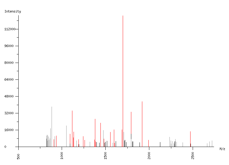 Mass spectrometry diagram