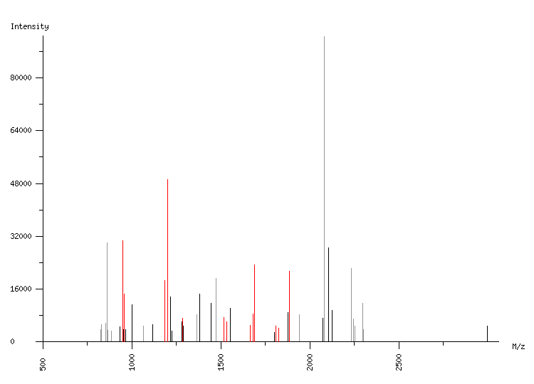 Mass spectrometry diagram