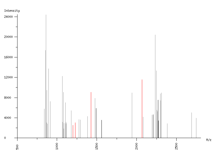 Mass spectrometry diagram