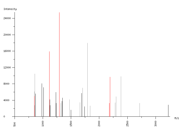 Mass spectrometry diagram