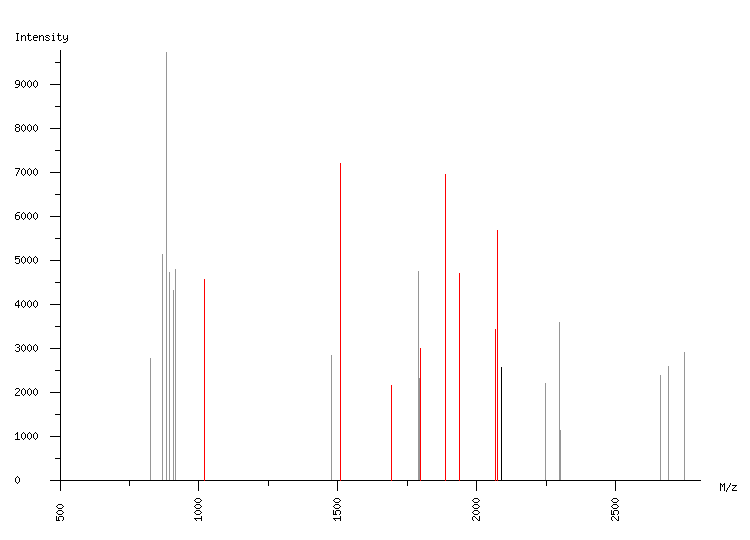 Mass spectrometry diagram