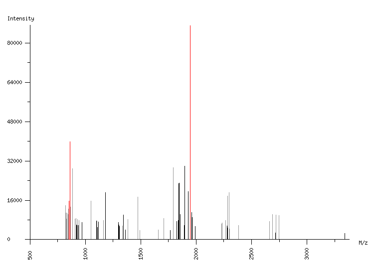 Mass spectrometry diagram