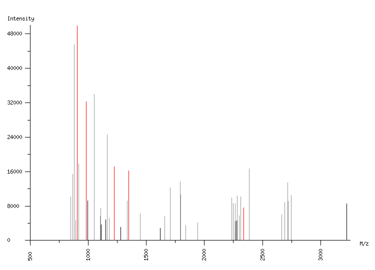 Mass spectrometry diagram