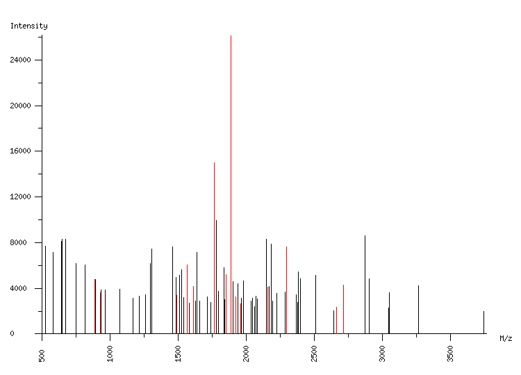 Mass spectrometry diagram