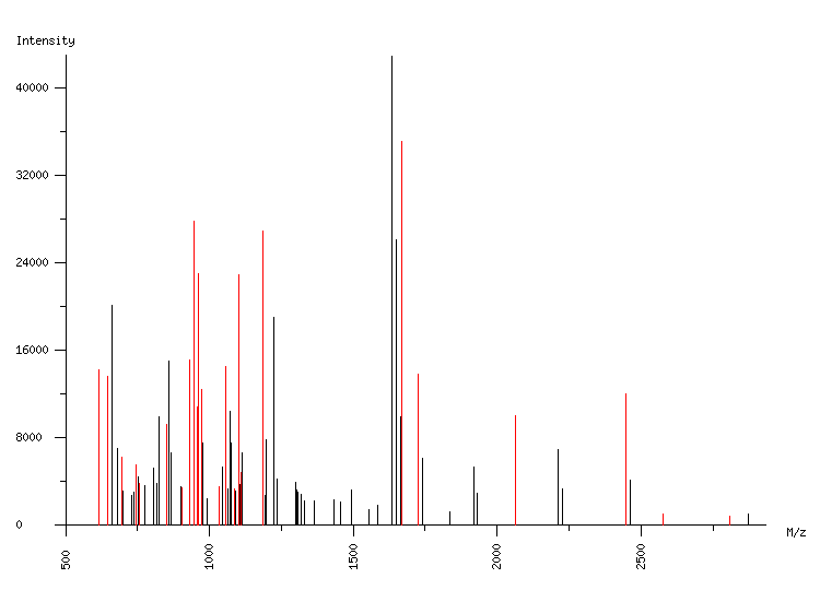 Mass spectrometry diagram